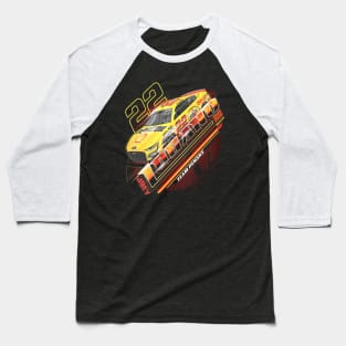 Joey Logano #22 Shell Pennzoil Baseball T-Shirt